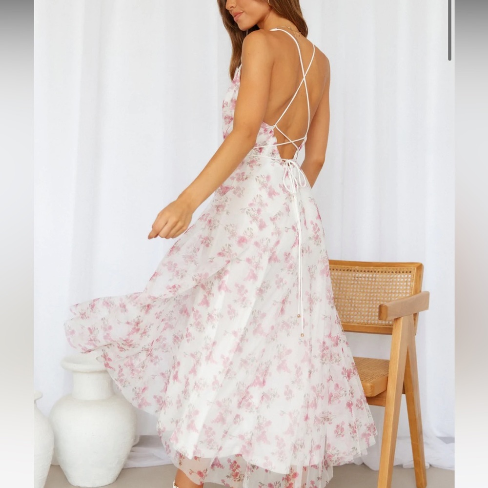 Fly With Me Girl Midi Dress